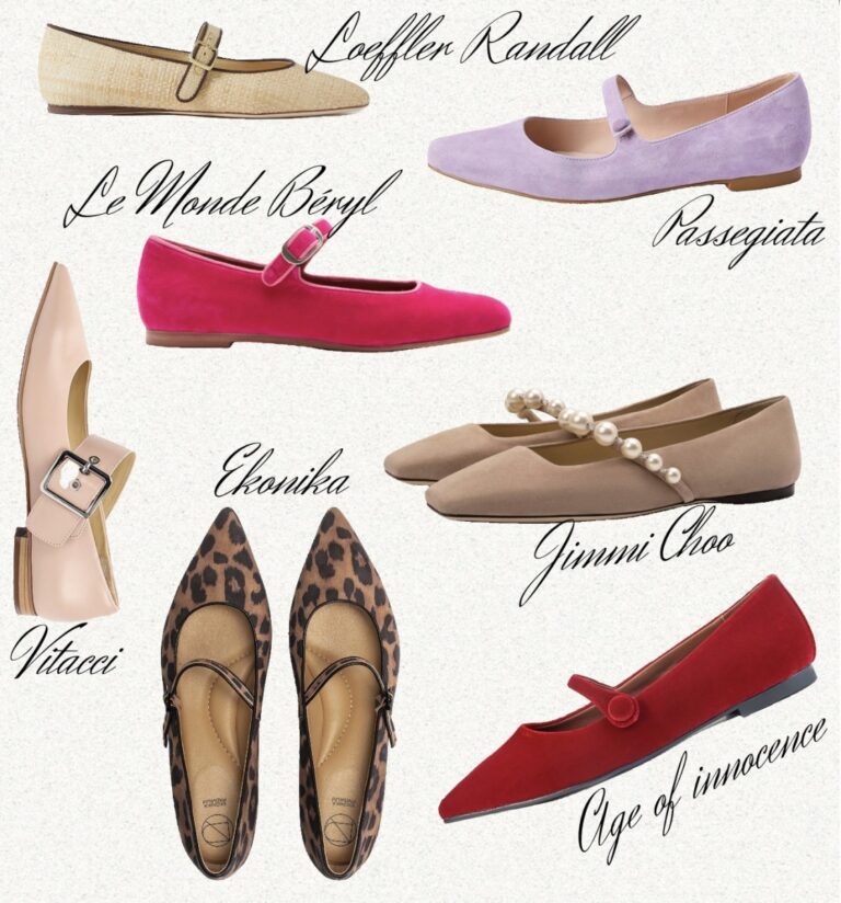 Французский шик: балетки «Мэри-Джейн» для весенних образов.