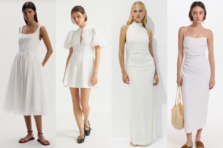 Скоро лето: 8 белых платьев российских брендов для офиса, прогулки или в отпуск.