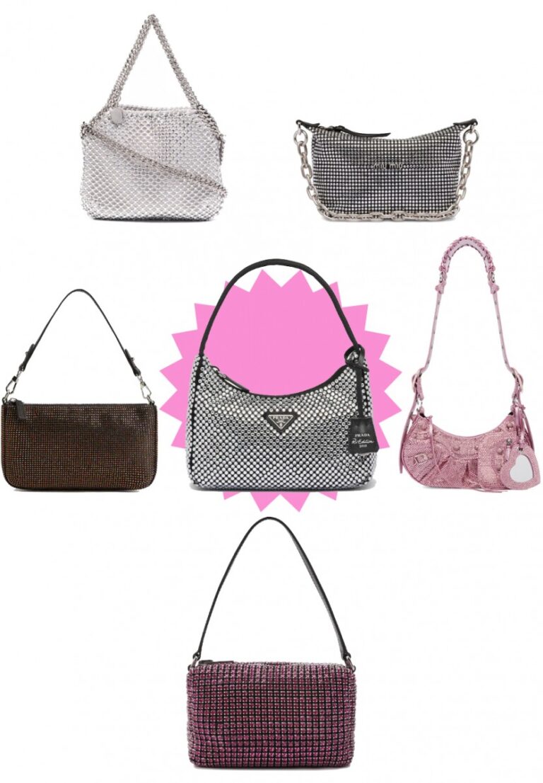 Shine bright like a diamond: где купить и с чем носить блестящие сумки — главный хит года.